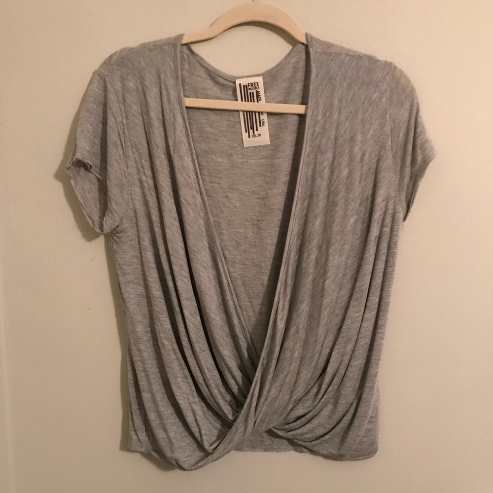 Free People Draped Top
